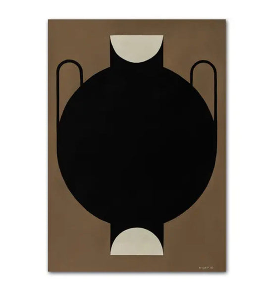 Artwork “Black Vase” 50x70cm